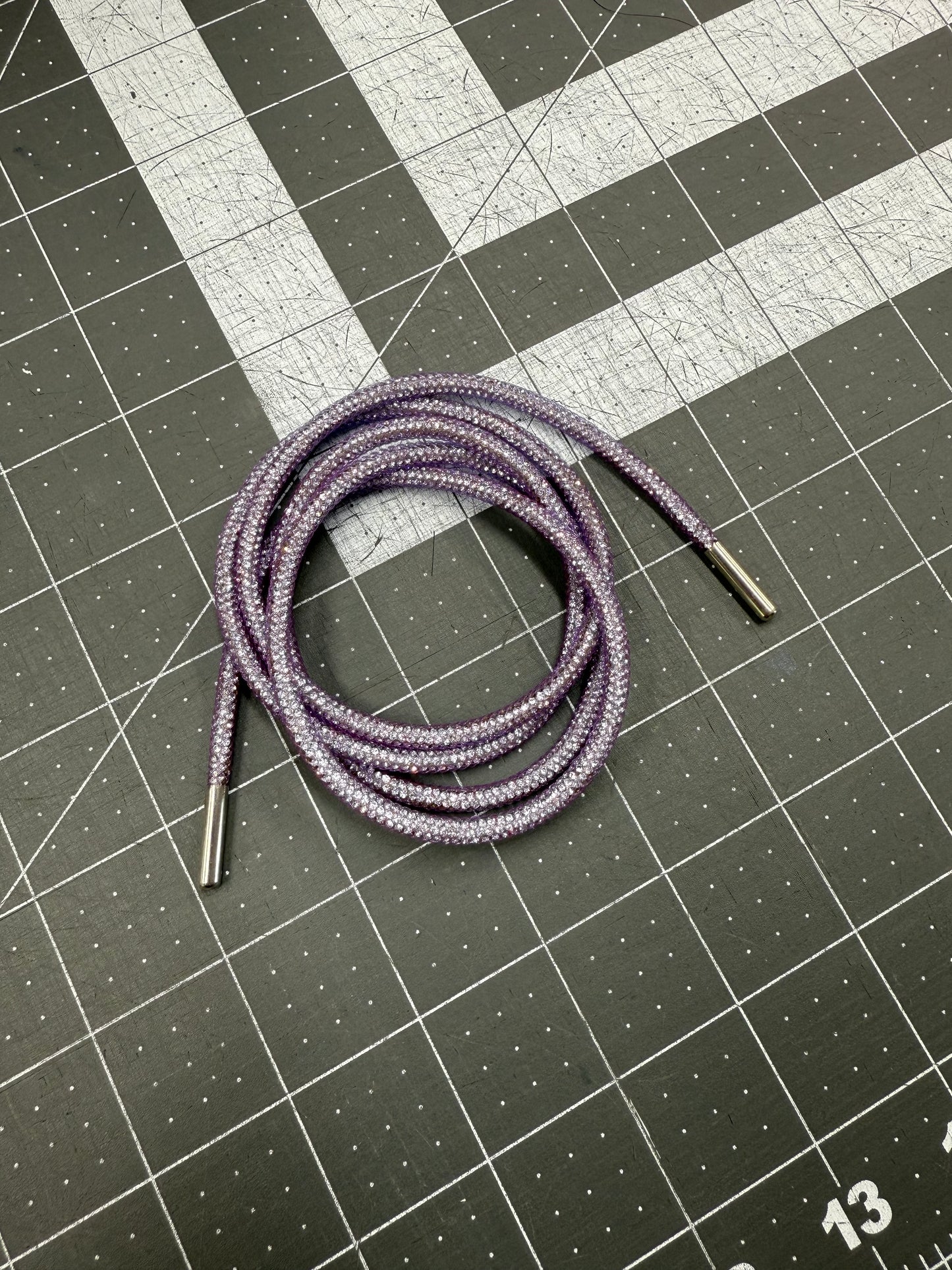 Rhinestone Drawstring Cord