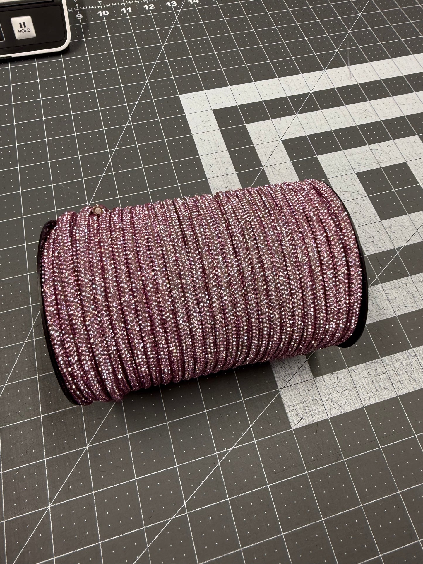 Rhinestone Drawstring Cord