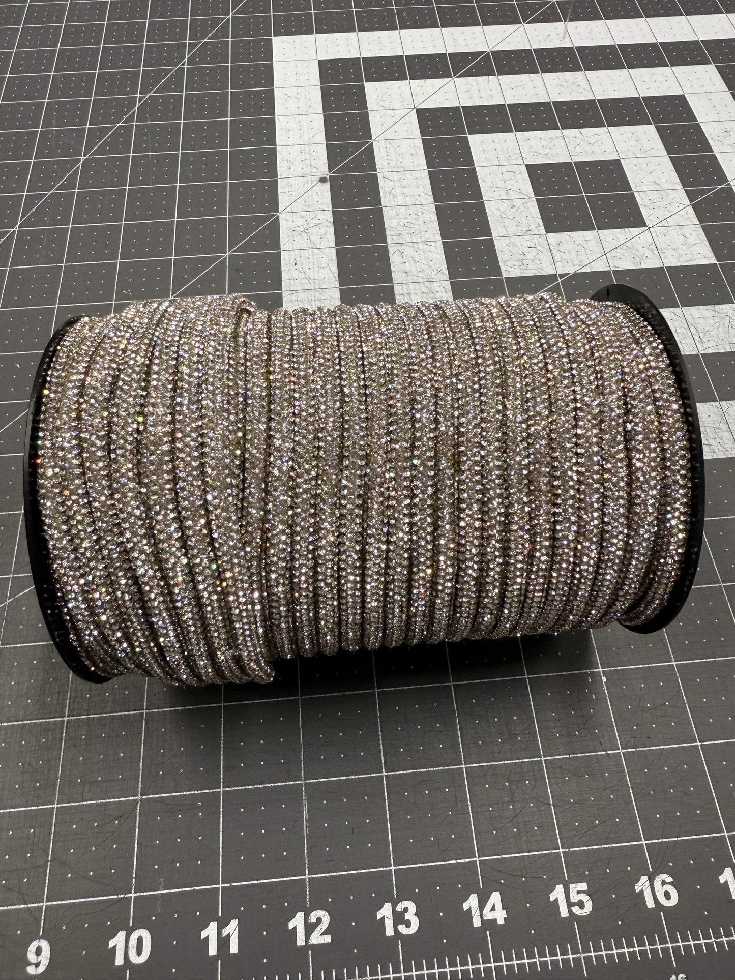 Rhinestone Drawstring Cord