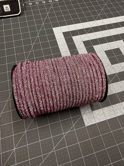 Rhinestone Drawstring Cord