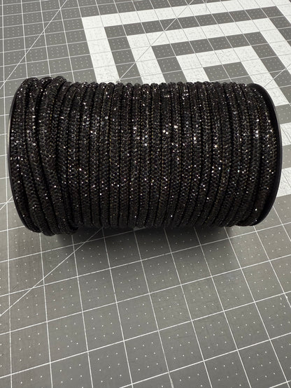 Rhinestone Drawstring Cord