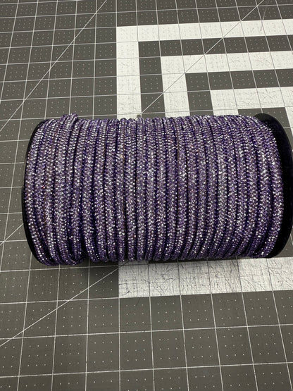 Rhinestone Drawstring Cord